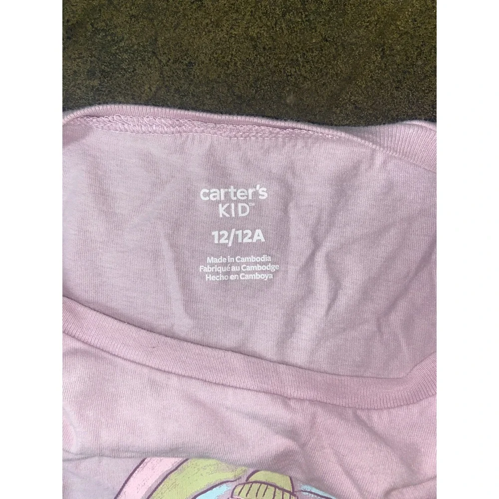 Girls Tops Bundle 7pc Pastel Colorful Hoodie Long Sleeves Graphic Tee Size 12-14